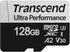 Transcend USD340 A2 V30 microSDXC Micro SD Card 128GB, Up to 160MB/s, for