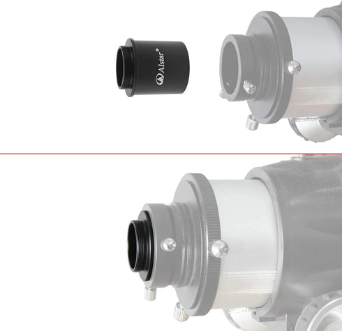 Alstar C Mount to 1.25" Video Camera Barrel Adapter for Telescope Astrophotography, C-Mount to 1.25" Eyepiece