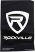 Rockville Rmc65b Pair 6.5 Inch 600 Watt Waterproof Marine Boat Speakers - 2-Way Black