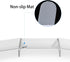 X-cosrack Acrylic Monitor Stand Riser, Dual Monitor Stand with Adjustable Length and Angle, 3 Shelf for Laptop, TV