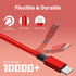 USB C Multi Charging Cable, 2 Pack 4FT, 3 in 1 Nylon Braided Universal Charging Cable for iPhone 16/15 Series & Other