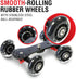 Vidpro SK-22 Professional Skater Dolly, Rolling Slider for DSLR Cameras & Camcorders, 25 Lbs Capacity