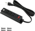 Mountable Power Strip with USB Ports - Wall Mount Power Outlets, 4AC Outlet, 2 USB, 6.56 Feet Extension Cord