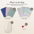 CoBak 7" 6 1 Clear Case for All-New E-Readers - with Pcs Inserts Cardstock Paper, Pcs Dust Plug, not Compatible
