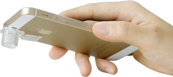 Macro Lens-Disposable Dermatoscope, 200x Magnifying Camera Attachment for iPhone, Samsung, Android/iOS