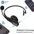 Conambo Trucker Bluetooth Headset 5.0 with Microphone, Noise Cancelling Wireless Phone Headset, 22Hrs Talktime