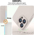 Vooii Compatible Case for iPhone 15 Pro Max, Premium Silicone with Camera Protection, Shockproof (Stone)