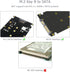 M.2 Adapter to 2.5 SATA Enclosure, B & M Key SATA Based NGFF SSD Converter, Supports 2230 2242 2260 2280 Hard Drive