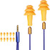 Cuzabe 10 Work Earbuds: Wired Noise Cancelling Headphones for Motorcycle Riding & Construction, In-Ear Noise Reduction.