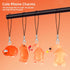 Cute Phone Charms Pink Cellphone Charms for Case Kawaii Charm for Phone Black Car Keychain Charm Kit White Mobilephone
