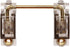 KPREPUBLIC Everglide V3 Transparent Gold Plated PCB Screw-in Stabilizer for Custom Mechanical Keyboard, Transparent