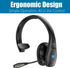 Trucker Bluetooth Headset V5.1, CVC8.0 Dual Microphone Noise Cancelling, 35Hrs HD Talktime Hands-Free Wireless Headset