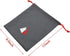 Universal Waterproof Headphone Protection Pouch Bag for Varias Headsets 11" x 9.25" inch Metallic Gray Color