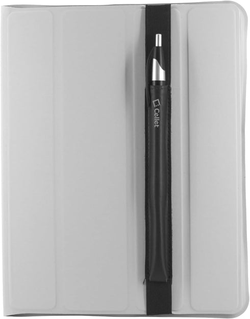 Cellet Stylus Pen and Pencil Holder (Pocket Sleeve) with Elastic Band for Samsung Tablet, Apple iPad, iPad Air, iPad