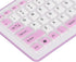Foldable Silicone Keyboard, USB Wired Waterproof Rollup Keyboard, 103 Keys Soft Touch for PC, Laptop, Notebook