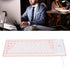 Silicone Keyboard, Foldable Flexible USB Wired Gaming Keyboard, 85 Keys, Fully Sealed Design, Waterproof, Dustproof