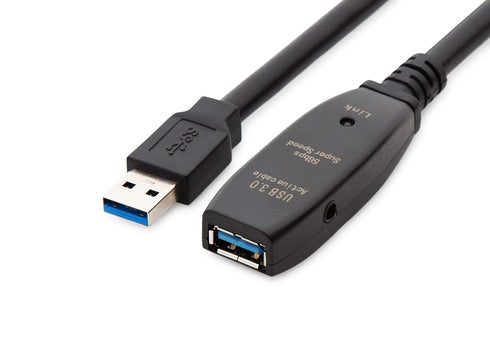 MutecPower 16 3.0 chipset 5 16 Feet Active USB Extension Cable Male to Female with A Extension Signal Booster - Active
