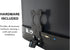 Gladiator Joe Monitor Arm/Mount VESA Bracket Adapter for LG 24MP58VQ, 24MP59G, 27MP58VQ, Laser Cut, Made in North