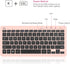 Rii RKM709 Wireless Keyboard and Mouse Combo - 2.4GHz Ultra-Slim Multimedia Office Keyboard for PC, Laptop, Desktop