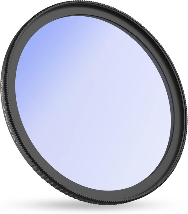 PROfezzion 52mm Light Pollution Filter for Nikon D5500 D5300 D3300 & Fujifilm X-A7 X-A5 X-T200 w/52mm Thread Lens