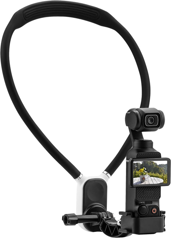 Pocket 3 Magnetic Neck Mount for DJI OSMO Pocket 3, Chest POV/Vlog Video Selfie Stand for GoPro