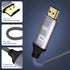 CHENLENIC 6.6FT 8K 8K@60Hz 4K@120Hz DP1.4 2.1(Display),DP 2.3 HDR10 DisplayPort to HDMI Cable, Uni-Directional (Source)