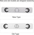 ASHATA 2 3W, Computer Speakers, Subwoofer Soundbar Speaker for Laptop Computer, Channel Bass Speaker Computer Sound