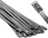 Electriduct 304 Stainless Steel Cable Ties, 20 Inch, 200 Lbs Heavy Duty, 25 Pack