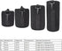 Lens Pouch Set, 4PCS S M L XL Camera Storage Bags Portable Neoprene Black Elastic Shock Absorption DSLR Cover Pouch