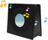 XUMIUZIY 4 1 2.16in Bluetooth Speaker with Dynamic Lyrics Display, in Portable Speaker with Round Screen, Digital Photo
