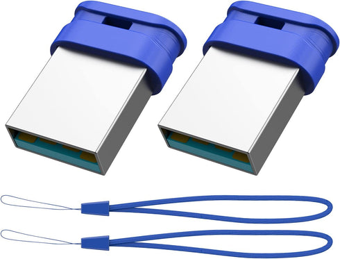 K&ZZ 32GB USB Flash Drive 3.0 with Lanyard 2 Pack 32 GB USB
