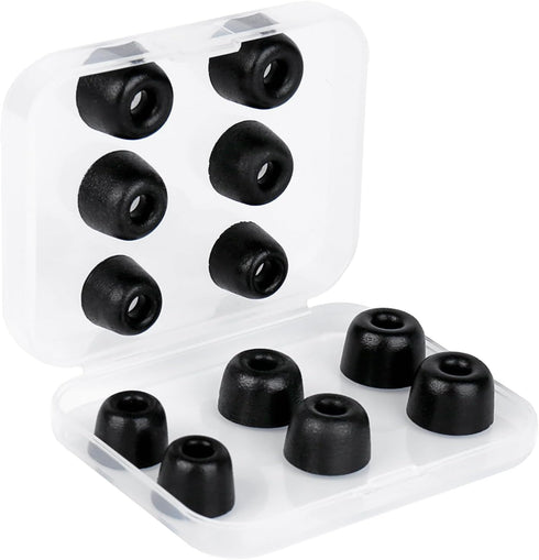 YINYOO 6 Pairs KZ ZS10 Pro Earbud Tips, KBEAR KF01 Memory Foam Noise