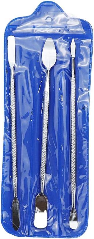 3pcs Metal Spudger Set, Dual Ends Opening Pry Tools for Electronics, Cell Phone, Laptop, Tablets, Repair Tool Kit