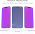 iPhone 13 Pro Max & 14 Plus Privacy Screen Protector 6.7" - Purple Gradient, Anti-Spy, Anti-Blue Light, HD Tempered