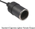 MeetUs 12V 45W~65W USB Type-C Male Plug to Car Cigarettes Adapter Female Socket PD Power Cable,Work with PD USB C