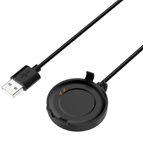 FitTurn 2-Pack Charger Compatible with Ticwatch GTK/Mobvoi Smartwatch - Replacement USB Charging Cable