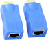 XMSJSIY HDMI Extender, HDMI to RJ45 Converter Repeater Over Cat 5e/6, 1080p up to 30m for HDTV, PS4