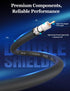 3G 6ft 75 L-4.5CHD 4K 1080P 3G-SDI Superbat HD-SDI SDI BNC Cable BNC Video Cable Ohm Canare for HD-SDI Camera Monitor