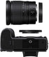 Camera Body Cap and Lens Rear Cap Cover Replacement Set for Samsung NX Mount Cameras and Lens, 2 Sets