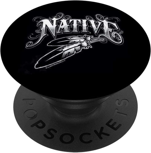 Native American Indian for men women kids PopSockets PopGrip: Swappable Grip for Phones & Tablets