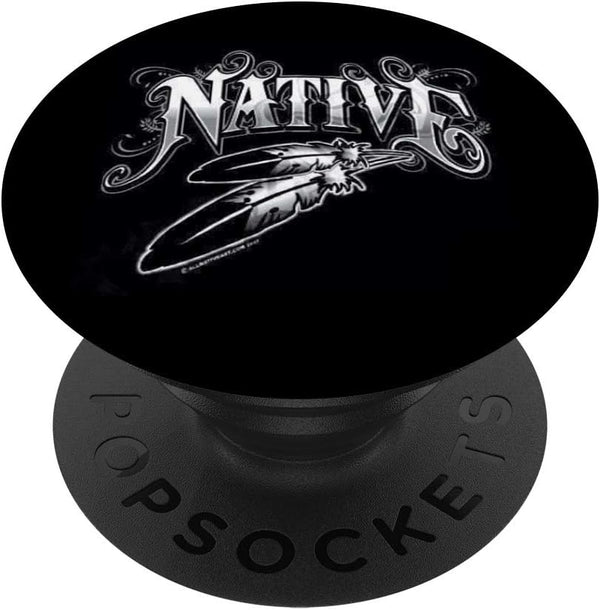 Native American Indian for men women kids PopSockets PopGrip: Swappable Grip for Phones & Tablets