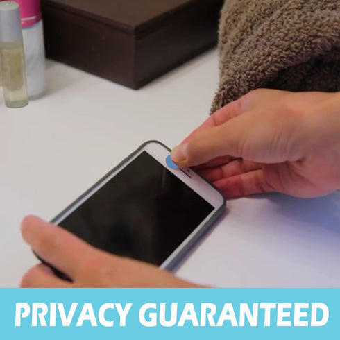 Gecko Travel Tech Webcam Covers - Laptop Webcam Cover - Tablet Webcam Covers - Smart TV & for Every Size Webcam on Any