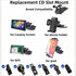 Epronic 17.2mm 7-10.26 inch Portable Car GPS Mount, Ball Adapter CD Slot for Phone Holder, Magnetic Mount, Compatible