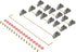 Stabilizer V3, Screw in Stabilizers with 2u 6.25u 7u Wires, PCB Mount Keyboard Stabilizers for Mechanical Keyboards