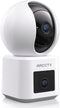 ARCCTV Dual Lens Indoor Security Camera, 2.5K WiFi 6 Pet Camera with Phone