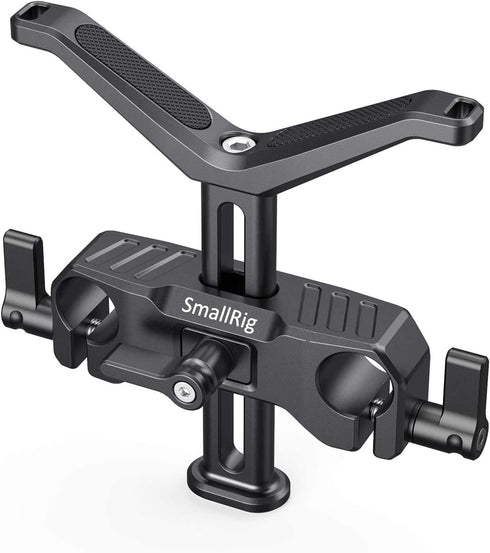 SmallRig 15mm Long Lens Support, Adjustable Lens Bracket for DSLR Camera Shoulder Rig