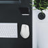 Wireless Bluetooth Mouse with Smart Flying Scroll, Ergonomic Mice, Silent Multi-Device Mouse for Computer, White