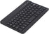 Silent Keyboard, Black Portable Waterproof Wireless Keyboard for Smart Phone Desktop Laptop