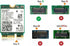 M.2 WiFi 7 Card Key E BE200, Wireless BT5.4 Network Adapter, 2.4G/5G/6GHz, 9.3Gbps for WiFi7/WiFi6E/WiFi6