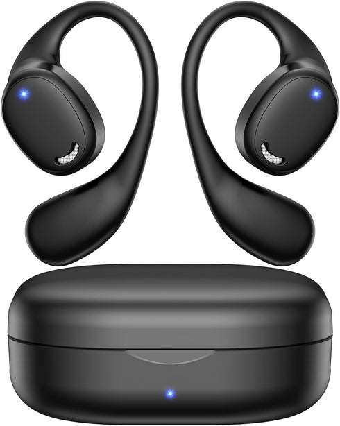 Open Ear Headphones - AirFlow Pro Bluetooth 5.3 Earbud Wireless Earphones for Running and Outdoor Activities with